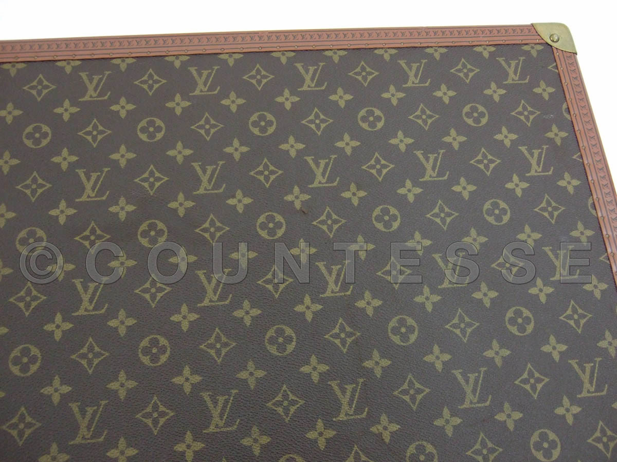 AUTHENTIC LOUIS VUITTON VINTAGE TRUNK WARDROBE SUITCASE 3  